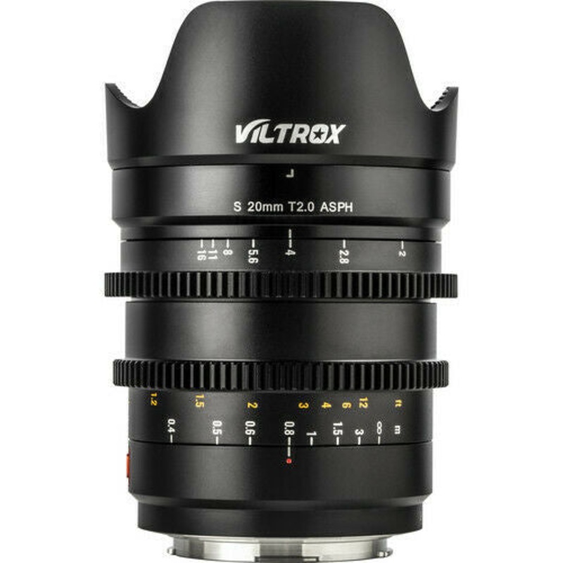 Viltrox S 20mm T2.0 Cine Lens – Panasonic/Leica L Mount