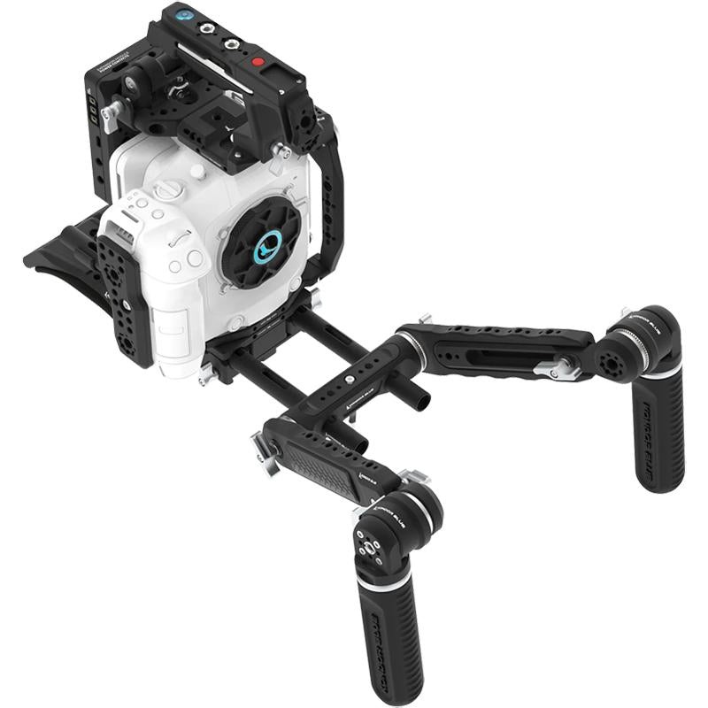Canon C80 Ultimate Rig V-Mount Ultimate Rig V-Mount for Canon C80 – Raven Black – KONKBCC80URBK