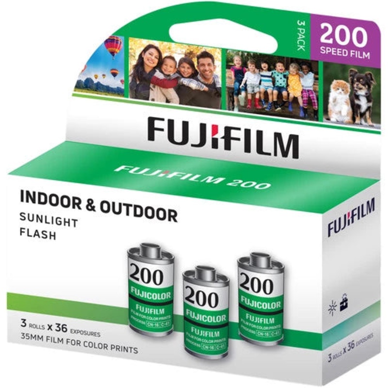 Fujifilm Fujicolor C200 36 Exposure Film EC EU 135/36