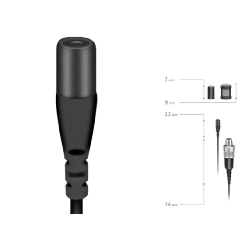 Sennheiser MKE 1-4-M Miniature Lavalier Microphone 502881