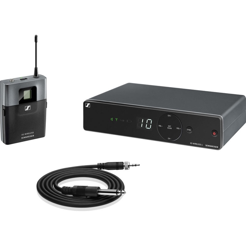 Sennheiser XSW 1-Cl1 Guitar / Bass Instrument Wireless Set Instrument cable Receiver Bodypack Transmitter – 506999