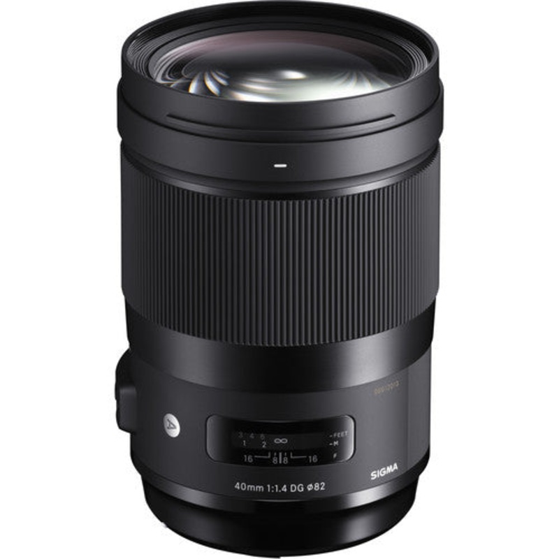 Sigma 40mm f/1.4 DG HSM Art Lens for Canon EF – 332954