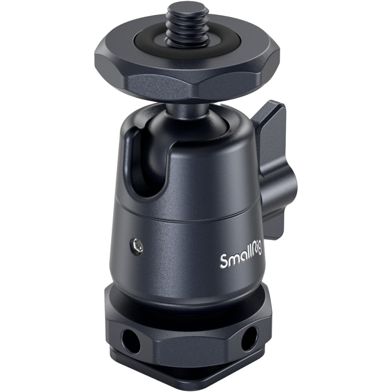 SMALLRIG 2948 BALLHEAD MINI WITH REMOVABLE COLD SHOE MOUNT 2PCS