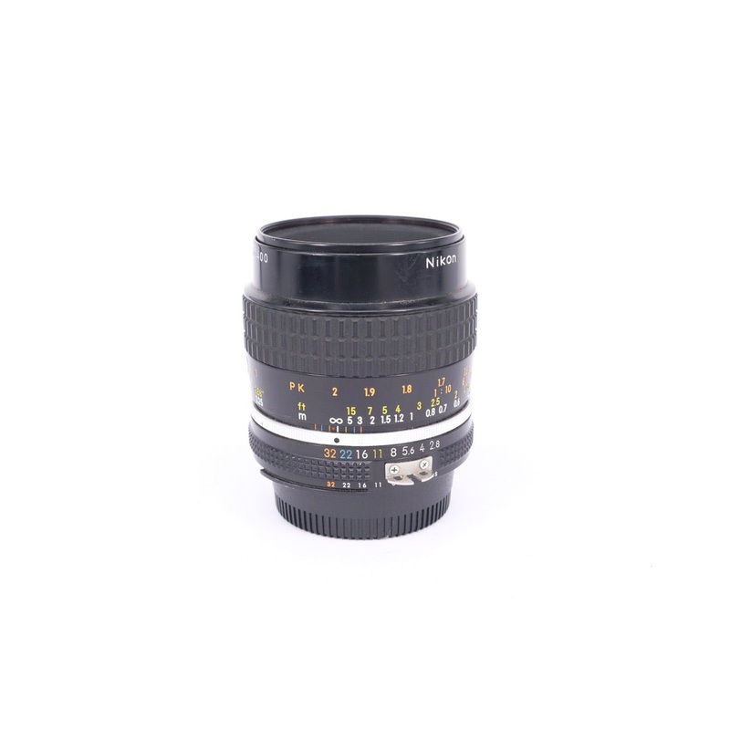 Used Nikon AI-S 55mm f/2.8 Micro Lens