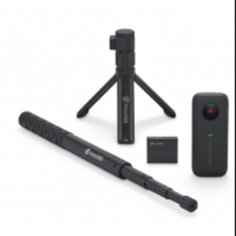 Insta360 ONE X with Tripod Kit Black