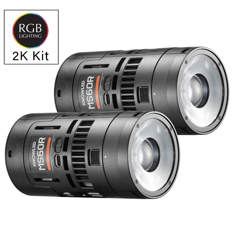 Godox Knowled MS60R 2K RGB Video LED Light (2-light kit)