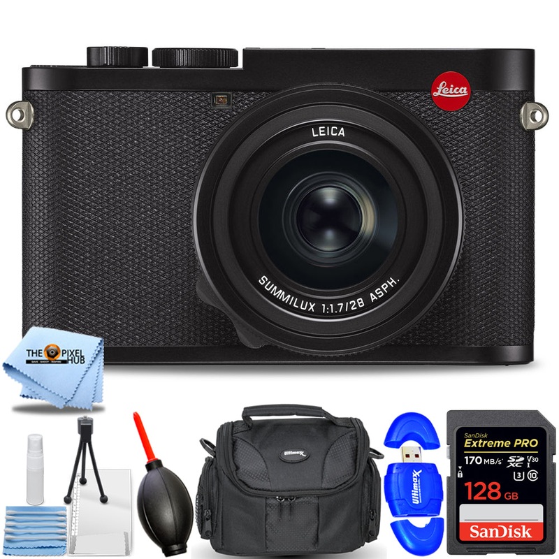 Leica Q2 Digital Camera 19050 – 7PC Accessory Bundle