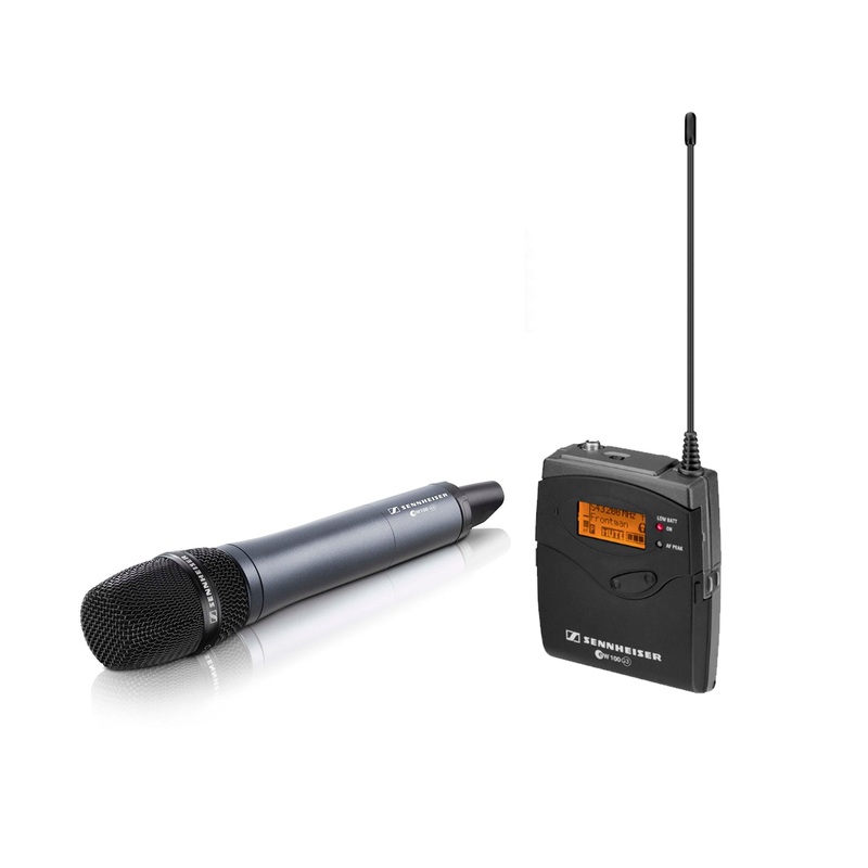Sennheiser EW 135-P G3 Camera Mount Wireless Microphone System with 835 Handheld Mic