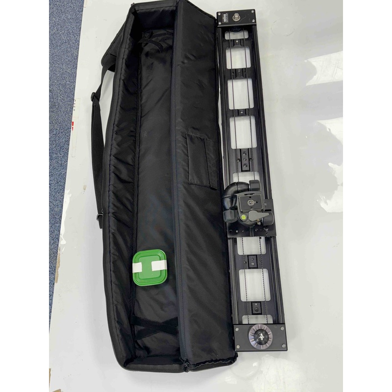 USED Kessler Traveler CineSlider 3ft NO Crank Handle w/ Manfrotto 460MG Tripod Head