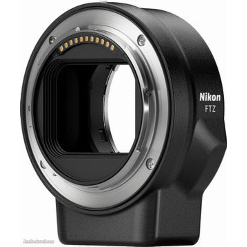 Anillo Adaptador Nikon de montaje FTZ para adaptar lentes de montura F a cmaras Nikon Z sin espejo.