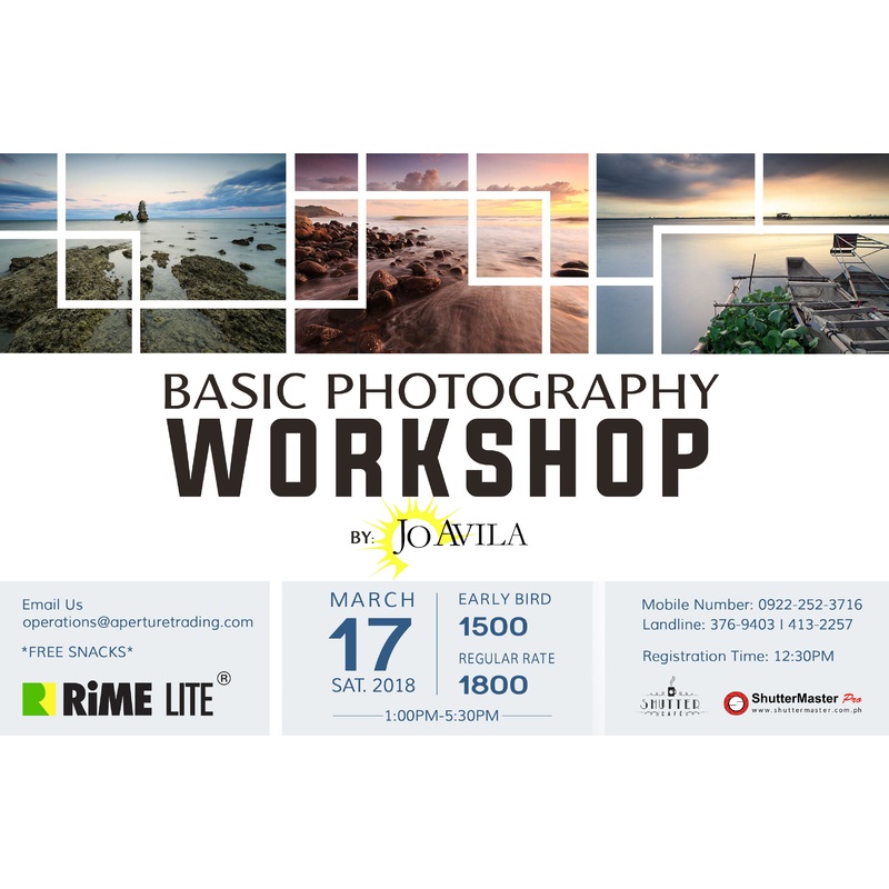 Basic Photography Workshop by: Jo Avila
