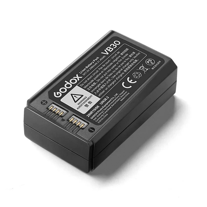Batera Recargable Godox VB30 para Flash V1Pro 2980mAh