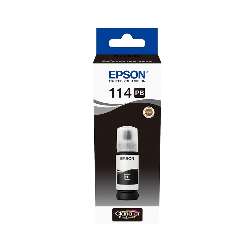 Epson 114 Ecotank Photo Black Ink – 70ml
