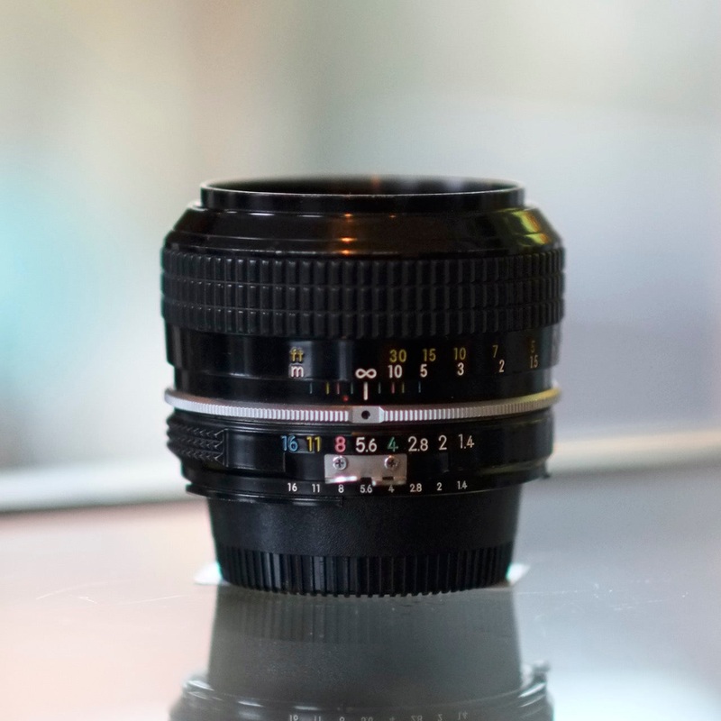 Nikon 50mm f1.4 Nikkor (converted pre-AI)