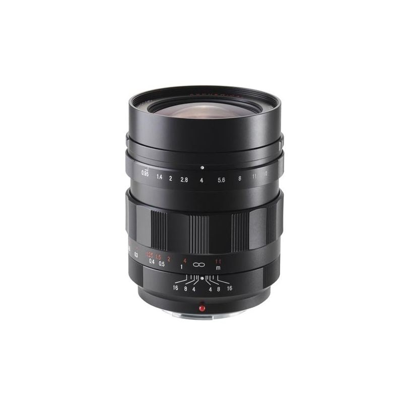 VOIGTLANDER Nokton 17.5mm/F0.95 Micro 4/3 Objectif MFT – 17.5 mm / F0.95- BLACK – Asphrique Monture MFT 17.5mm