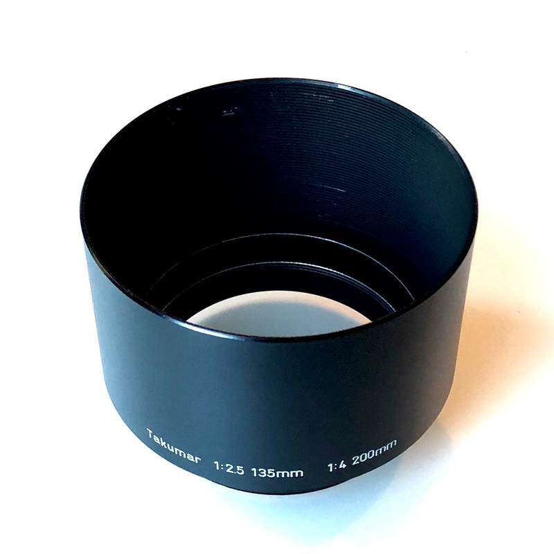 Asahi Takumar lens hood for 135mm f2.5 and 200mm f4 Working