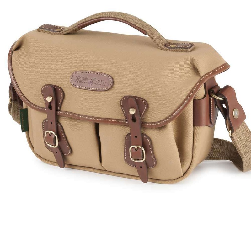 Billingham Hadley Small Pro Shoulder Bag – Khaki Canvas / Tan Leather