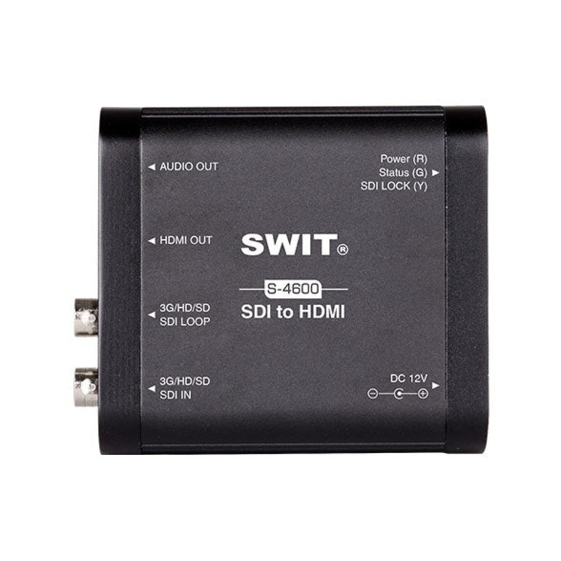 SWIT S-4600 HEAVY DUTY 3G-SDI TO HDMI CONVERTER