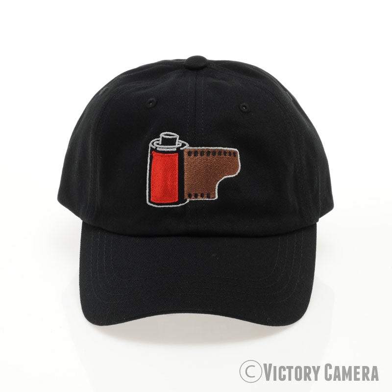 Victory Camera Film Canister Dad Hat Black