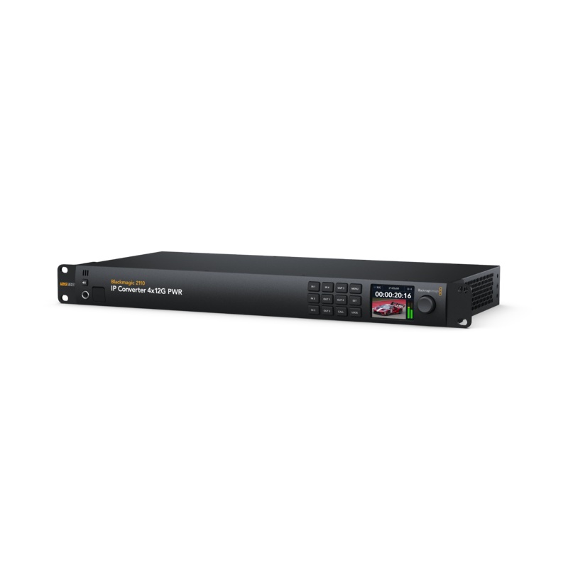 Blackmagic – 2110 IP Convertisseur 4x12G PWR