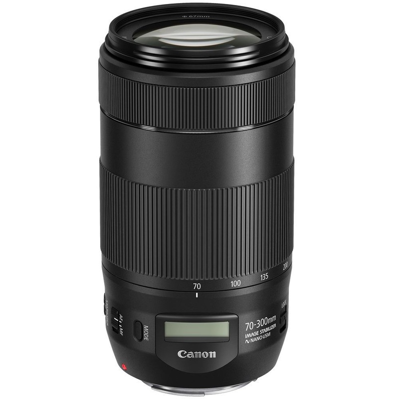 Canon EF 70-300mm f/4-5.6 IS II USM Lens Black