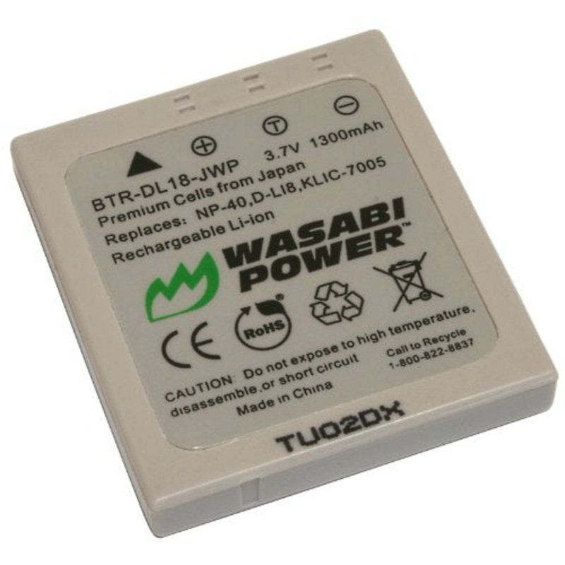 Pentax D-LI95, D-L195 Battery by Wasabi Power