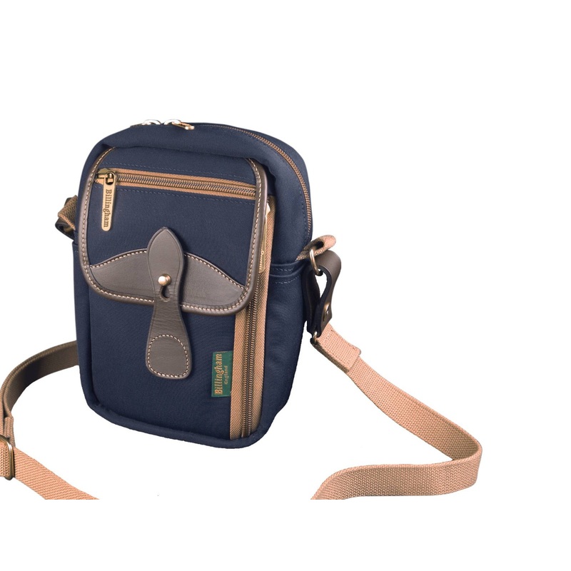 Billingham Airline Stowaway Camera Case – Navy / Chocolate