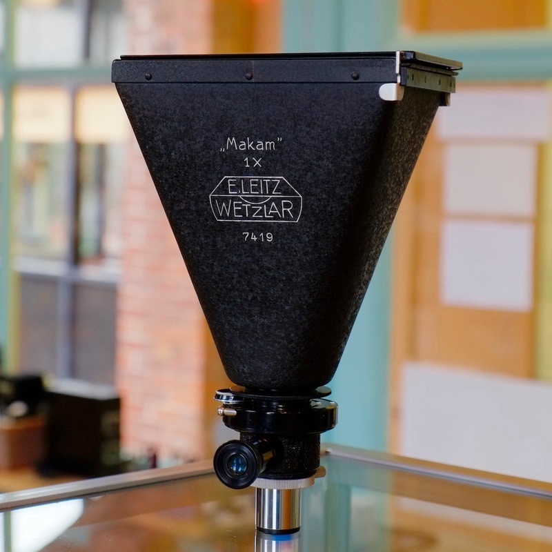E. Leitz Wetzlar Makam 1X Microscope camera