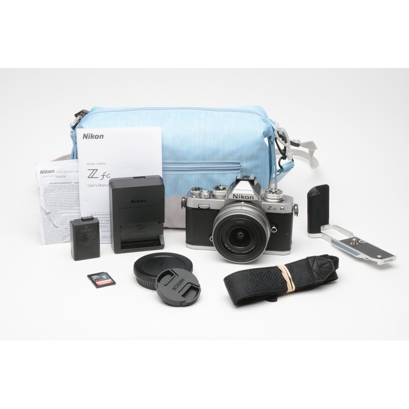 Nikon Zfc Mirrorless Camera Kit w/16-50mm Lens, Shoulder bag, Bracket, Only 503 ACTS!