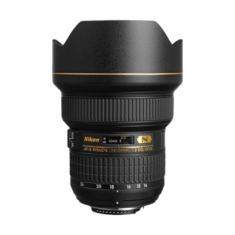 USED Nikon AF-S 14-24mm f/2.8 G ED Lens – Rating 7/10 (S46598)