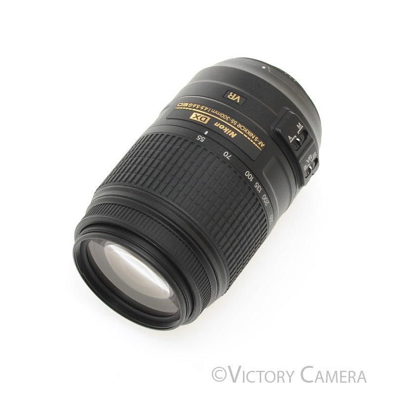 Nikon Nikkor AF-S 55-300mm f4.5-5.6 G ED VR DX Telephoto Zoom Lens [MINT-]