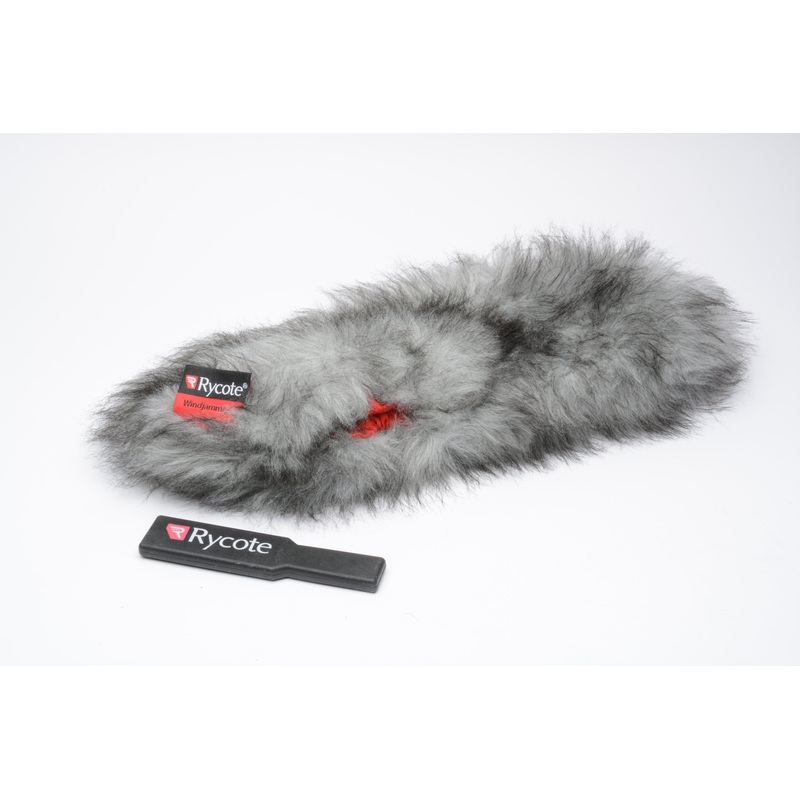 Rycote Cyclone Windjammer Medium ~17″ long, very clean, w/Brush
