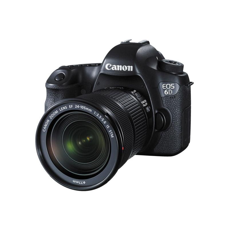 Canon EOS 6D with EF 24-105mm f/3.5-5.6 IS STM Kit Black