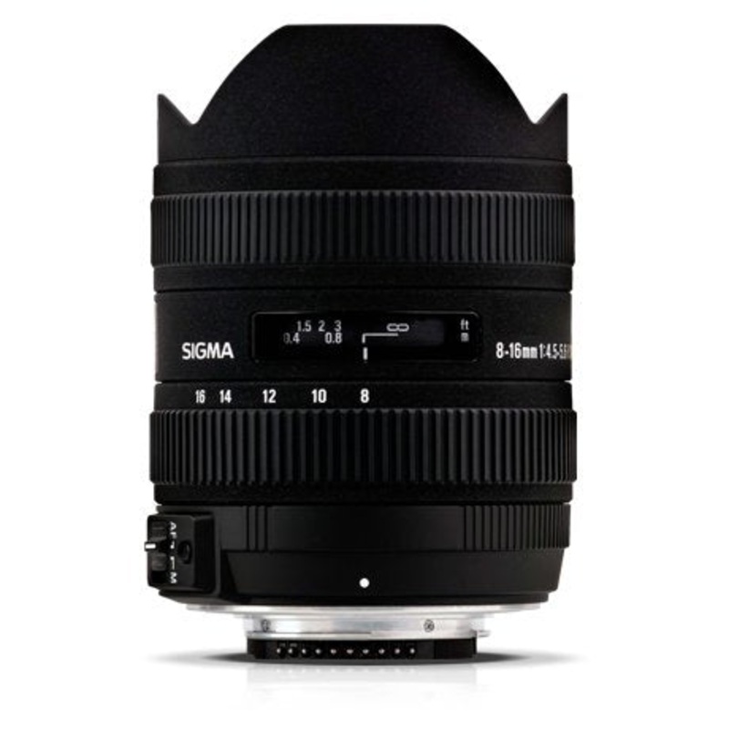 Discontinued – Sigma 8-16mm f/4.5-5.6 DC HSM for Canon