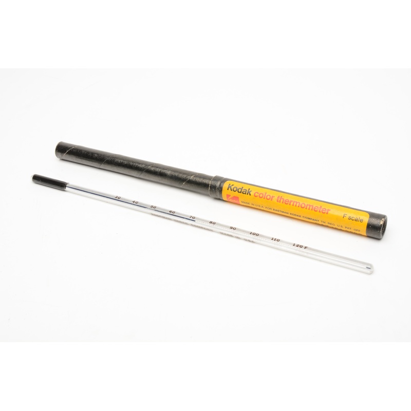 Kodak Thermometer 30-120 degrees ~10″ long Cat #154 5508