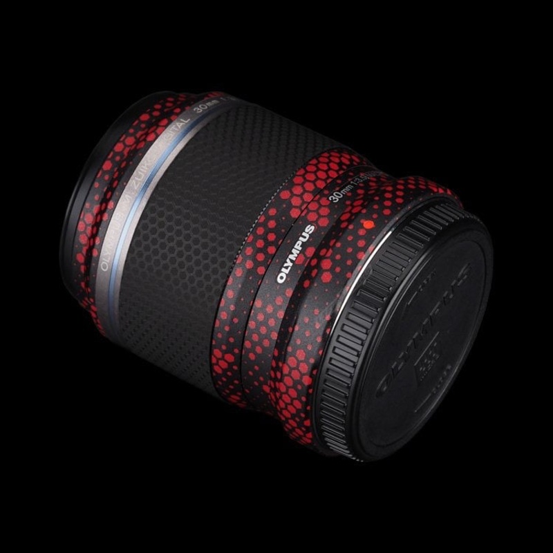 OLYMPUS ED 30mm F3.5 Macro Lens Skin Brushed Black