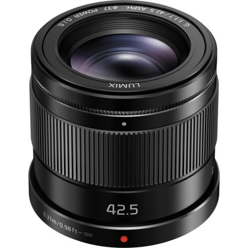 Panasonic Lumix G 42.5mm f/1.7 ASPH. POWER O.I.S. Lens – H-HS043K