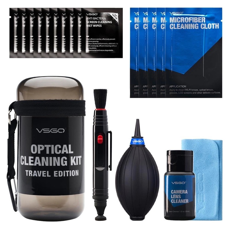 VSGO Optical cleaning kit travel edition-Grey