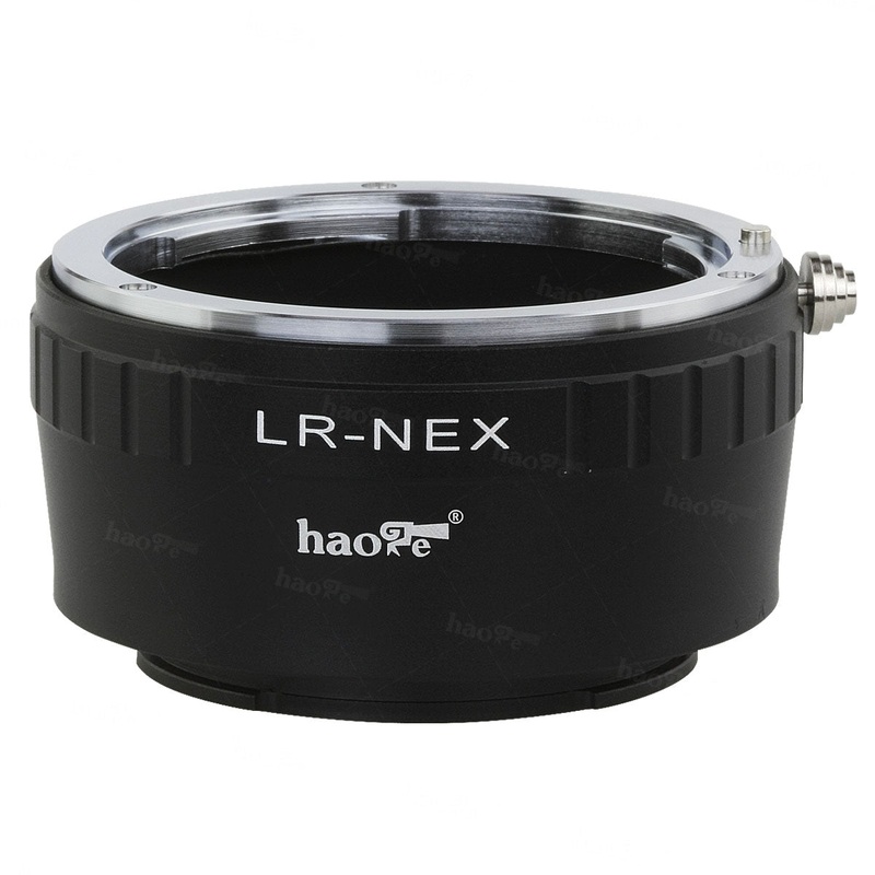 Haoge Lens Mount Adapter for Leica R LR Mount Lens to Sony E-mount NEX Camera such as NEX-3, NEX-5, NEX-5N, NEX-7, NEX-7N, NEX-C3, NEX-F3, a6300, a6000, a5000, a3500, a3000, NEX-VG10, VG20