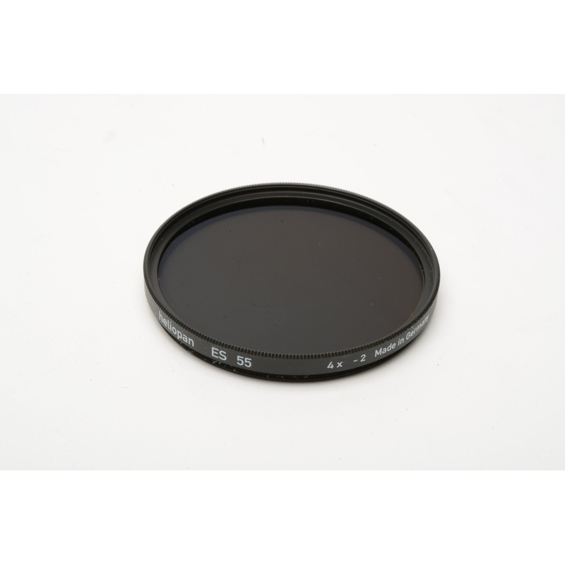 Heliopan ES55 4X 2 Stop Neutral Density filter, Mint-