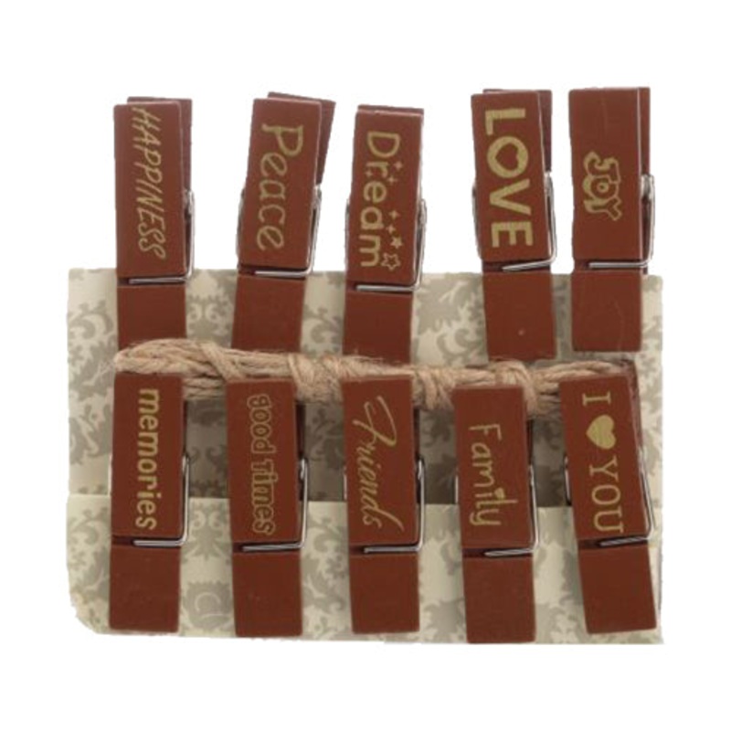 PRO FUJI INSTAX SENTIMENT PEGS BROWN