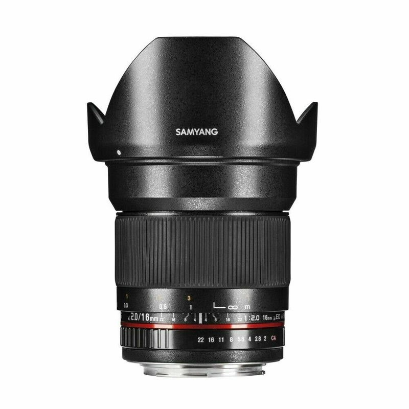 Samyang 16mm f2 ED AS UMC CS Lens – Sony E Sony