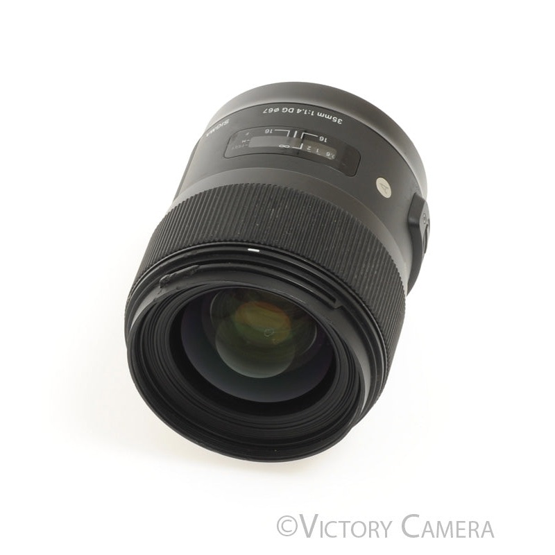 Sigma Art 35mm f1.4 DG Wide Angle Prime Lens for Canon EF [EXC-]