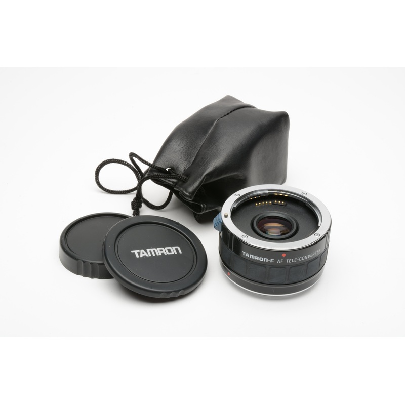 Tamron 2X Tele Converter C-AF1 BBAR MC7 for Canon EF, Great, w/Pouch