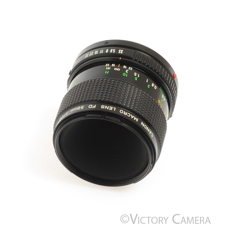 Canon FD 50mm f3.5 (late version) Macro Prime Lens [EX+]