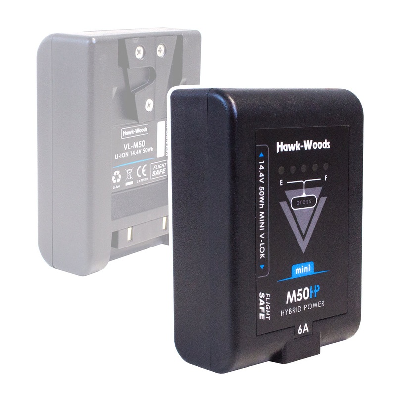 Hawk-Woods VL-M50 Mini V-Lok 50Wh 14.4V Li-Ion Battery