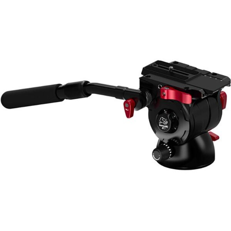 Ifootage Tte fluide Komodo K7 Tte fluide aluminium base plate 92mm charge admissible 7kg
