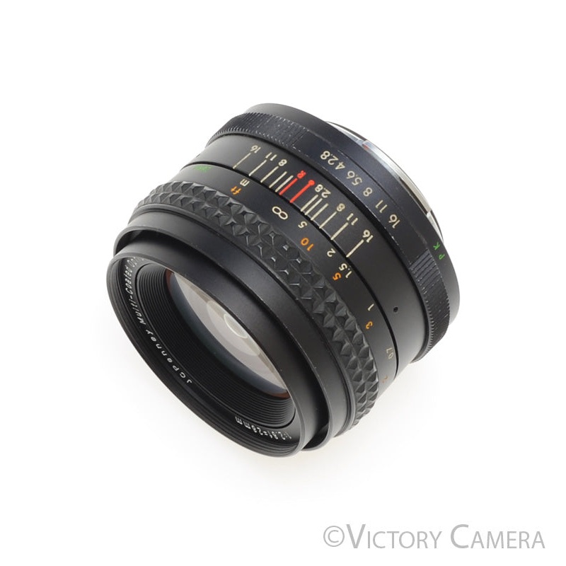 JCPenney Multi-Coated 28mm f2.8 Wide Angle Lens for Pentax K Mount [EXC-]