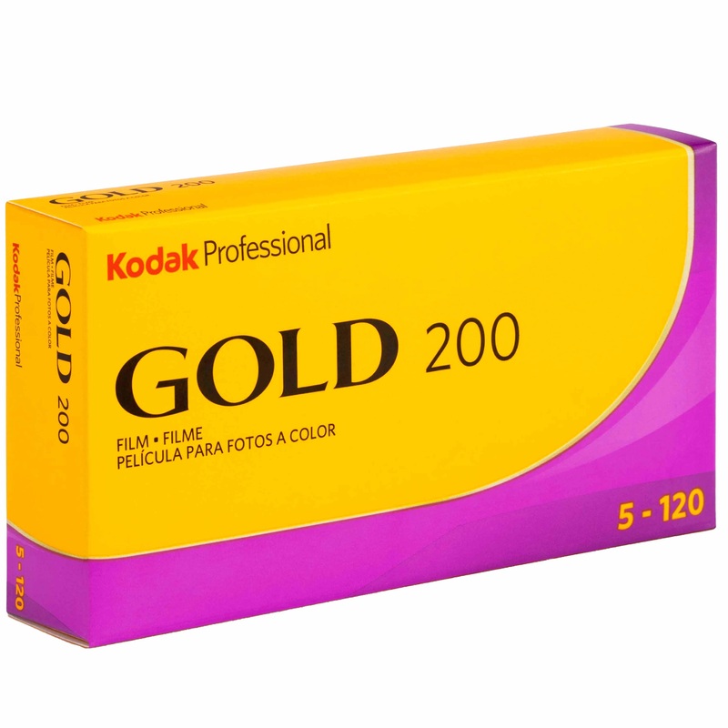 Kodak GOLD 200 Color 120 Film – Box (5 Rolls)