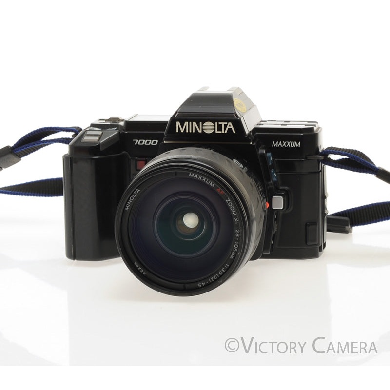 Minolta Maxxum 7000 35mm Autofocus Film Camera with 28-105mm Zoom Lens [EXC]